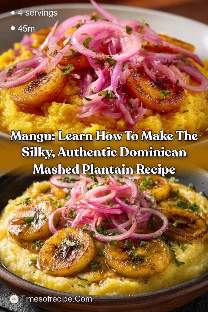 Mangu: Learn How to Make the Silky Authentic Dominican Mashed Plantain Recipe
