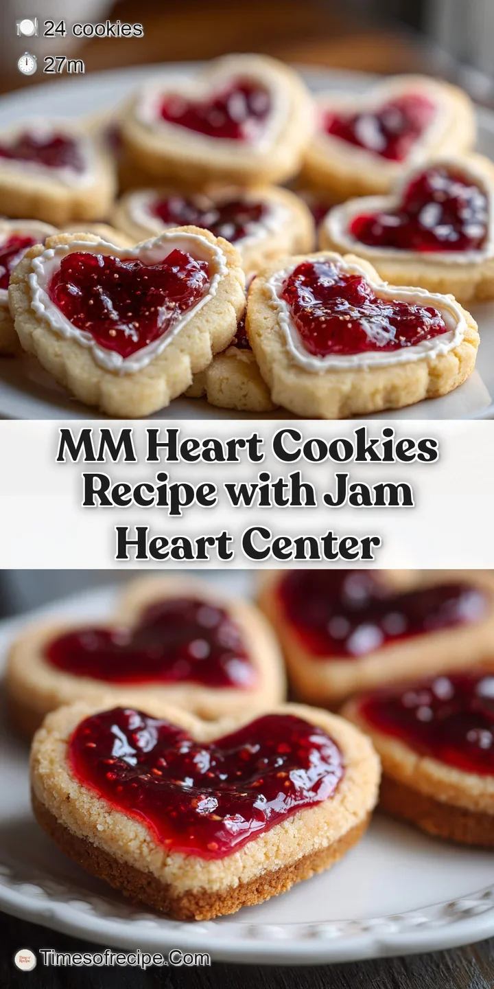 Close-up reveals sugary frosting, crisp cookie edges, and candy shell gleam on M&M-studded heart cookie; a tempting, vibra...