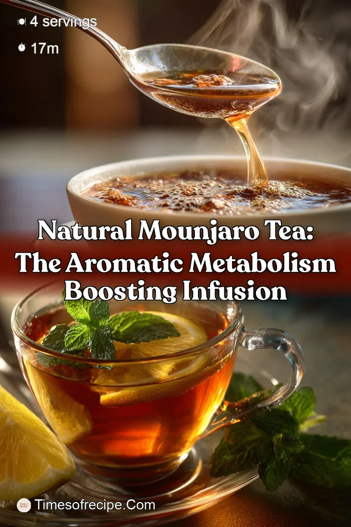 Natural Mounjaro Tea: The Aromatic Metabolism Boosting Infusion