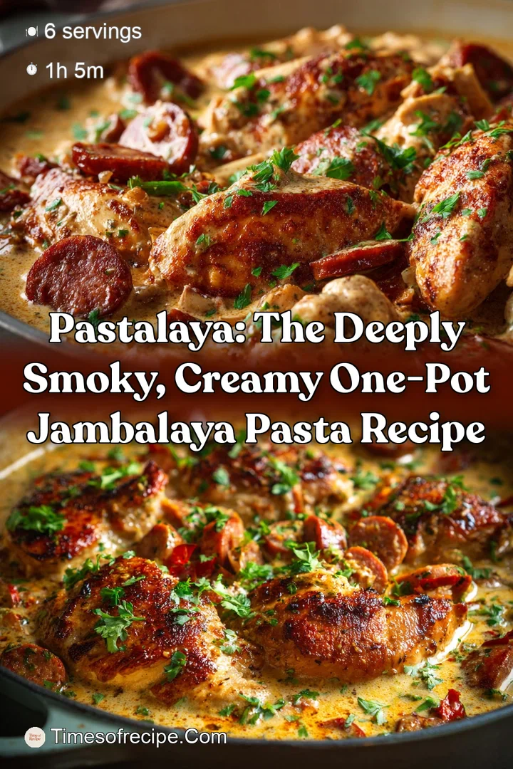 Pastalaya: The Deeply Smoky Creamy One-Pot Jambalaya Pasta Recipe