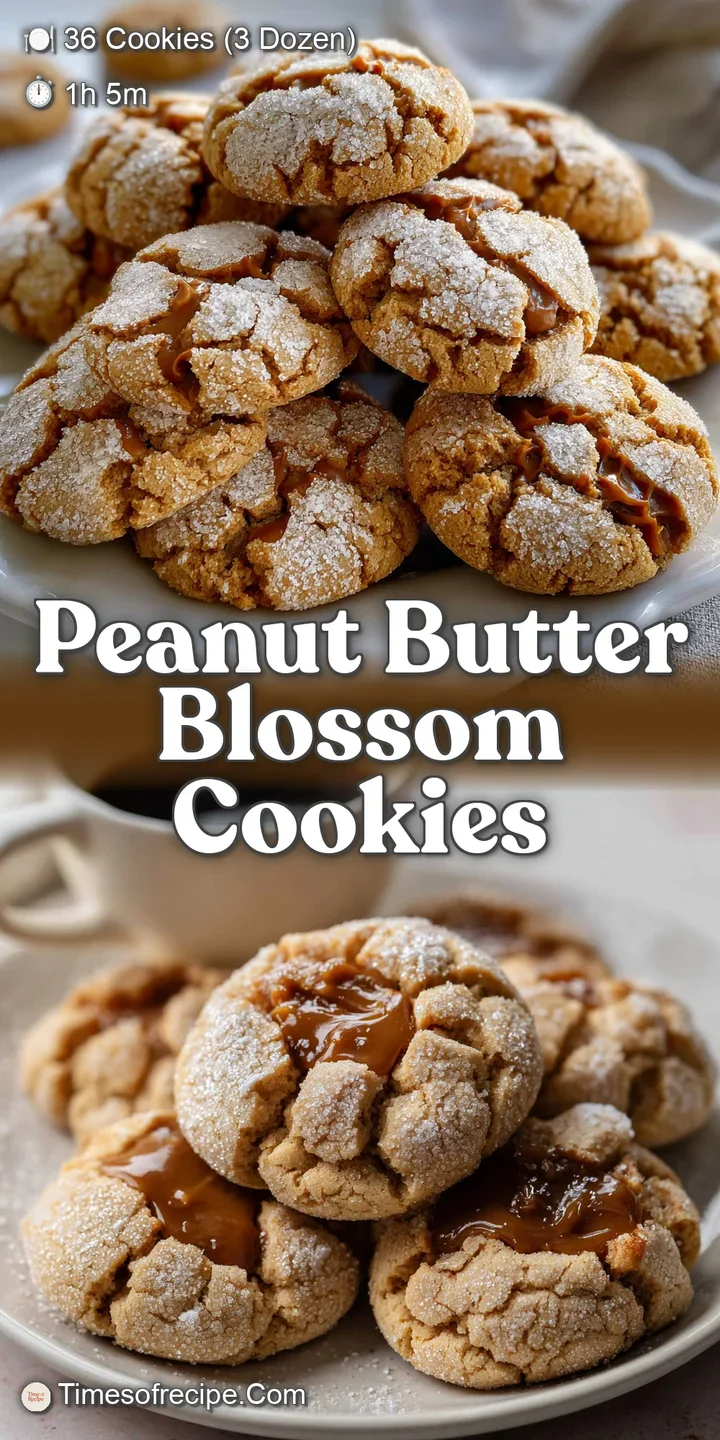 Peanut Butter Blossom Cookies: Soft Chewy Classic Recipe - Time Of Recipe