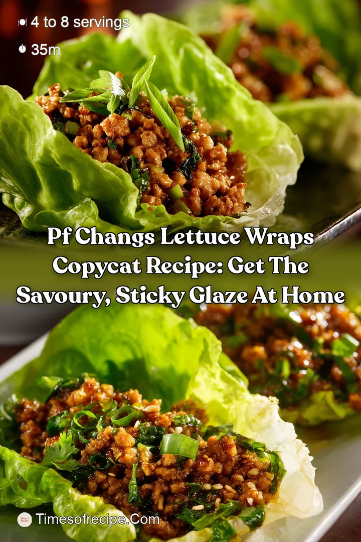 PF Changs Lettuce Wraps Copycat Recipe: Get the Savoury Sticky Glaze at Home