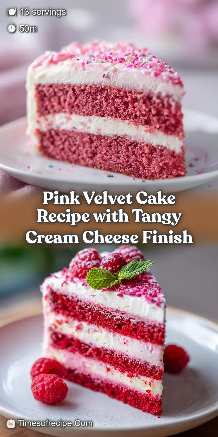 Close-up reveals velvety crumb of the pink cake. Creamy swirls of frosting. A perfect slice for celebration.
