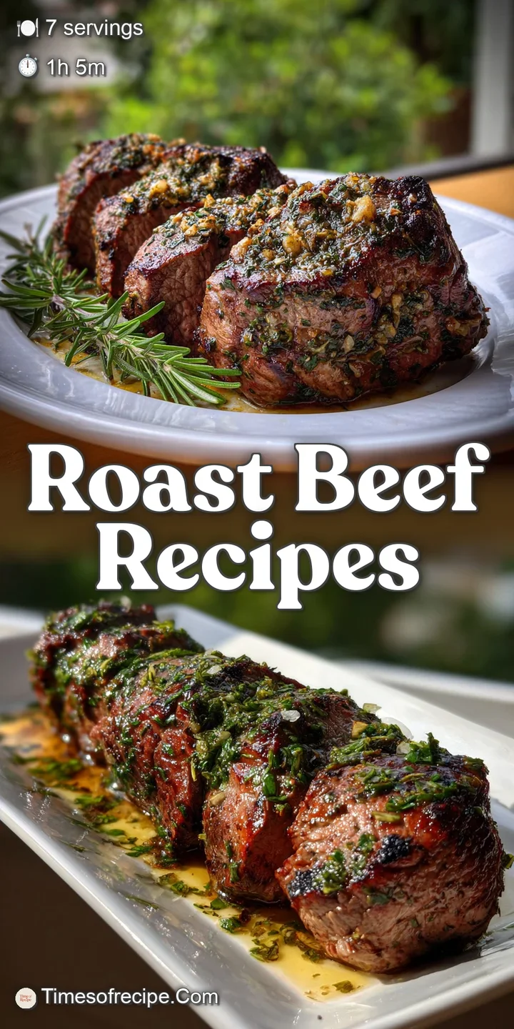Close-up of a tenderloin slice revealing a tender, pink center, glistening with rendered fat and herbs, promising a rich, ...