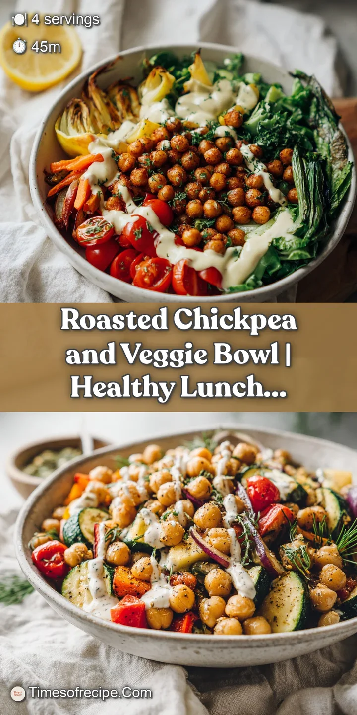 Close-up of perfectly crisp roasted chickpeas glistening with a creamy, bright lemon tahini dressing and fresh herbs.