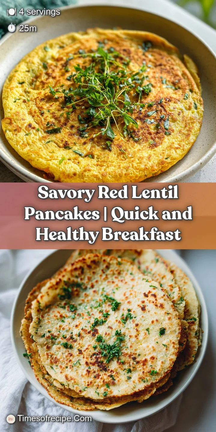 Golden-brown lentil pancake edges showing a delightful crispness, with a hint of steam rising.