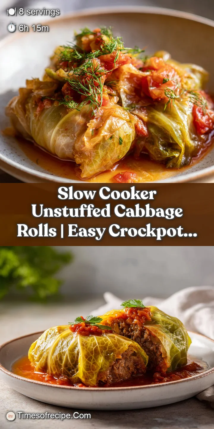 Tender, wilted cabbage leaves coated in a glossy, deep red sauce with visible ground beef.