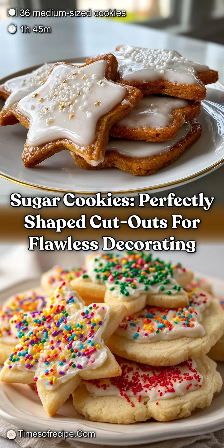 Sugar Cookies: Perfectly Shaped Cut-Outs for Flawless Decorating