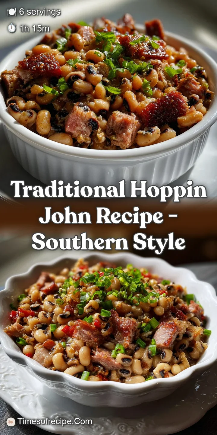 Traditional Hoppin John Recipe - Southern Style