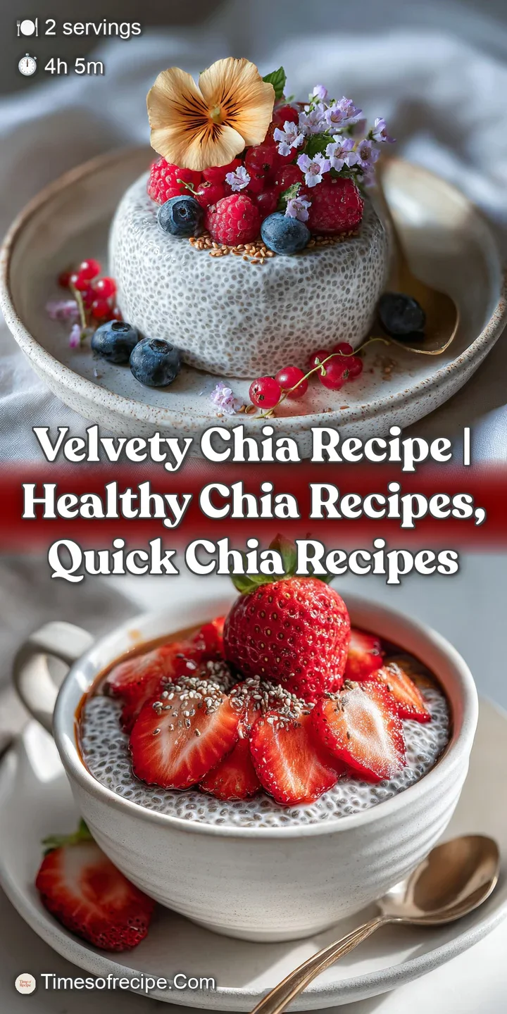 Close-up of a spoonful of velvety chia seed pudding with a drizzle of honey. The textures are smooth and appealing, ready ...