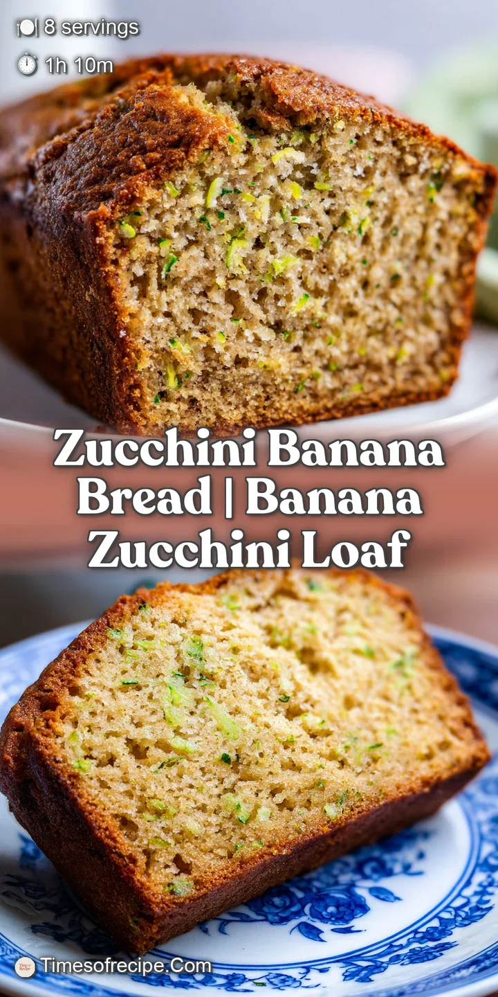 Close-up of a moist, tender crumb featuring tiny green zucchini flecks and a rich, golden-brown caramelized crust.