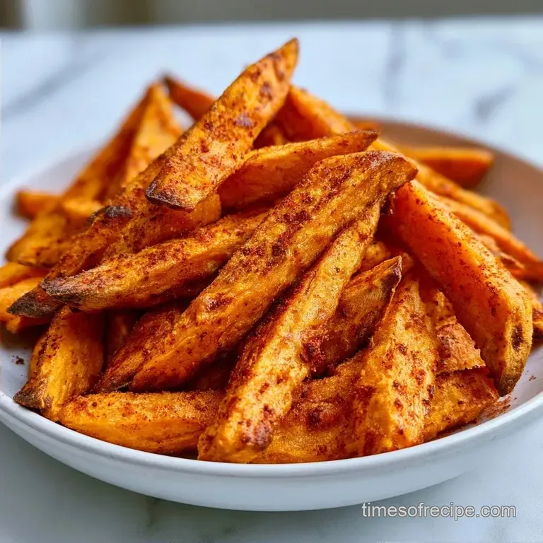 Ultra-Crispy Air Fryer Sweet Potato Fries