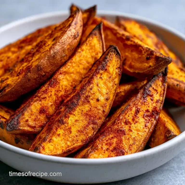 A neat stack of vibrant orange wedges served in a white bowl alongside a small dish of creamy white dipping sauce.