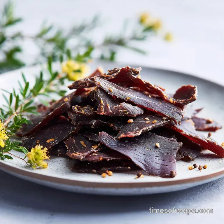 Biltong: the Butchers Classic Authentic Cure presentation