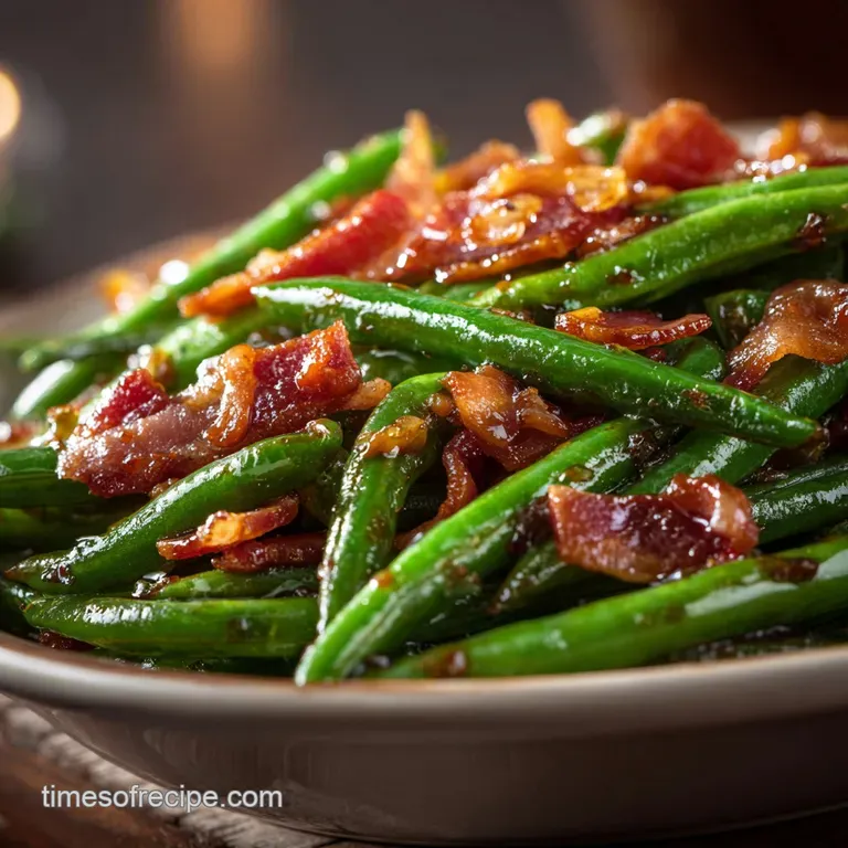 Canned Green Beans with Bacon: The Sunday Dinner Star Side Dish Recipe