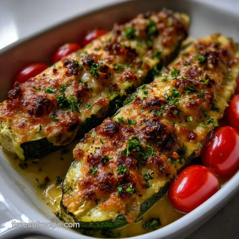 The Ultimate Baked Zucchini Boats Recipe