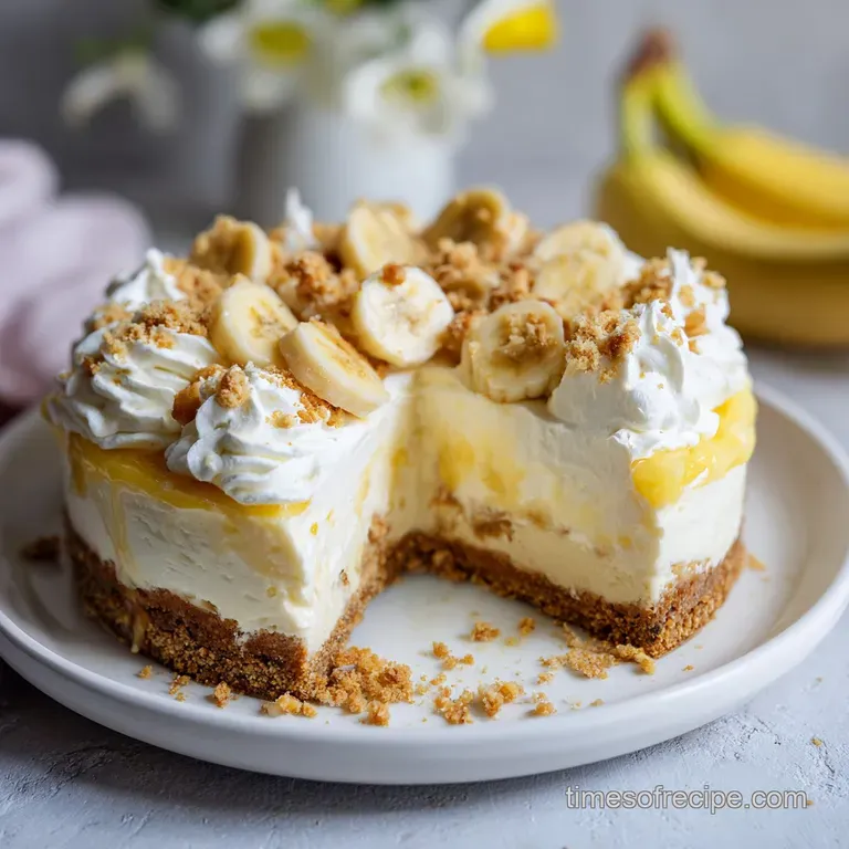 Banana Pudding Cheesecake: Silky and Baked