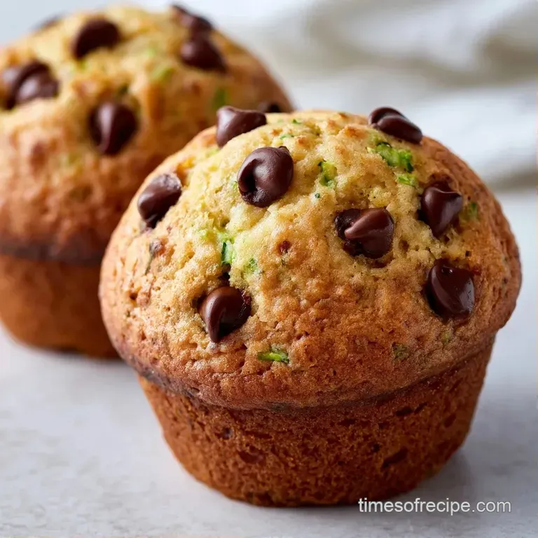 Two fluffy golden muffins on a minimalist white platter beside a linen napkin and fresh berries for contrast.