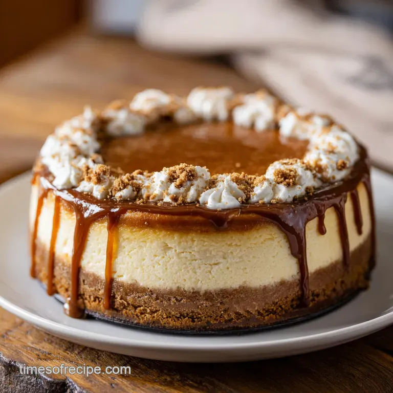 Biscoff Coffee Cheesecake Recipe