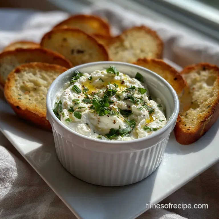 Creamy white dip nestled in a crisp, tortilla boat, vibrant red salsa, and scattered green cilantro, inviting a savory bite.