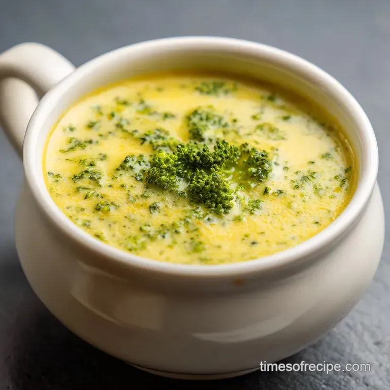 Broccoli Cheddar Soup: Velvety & Bold