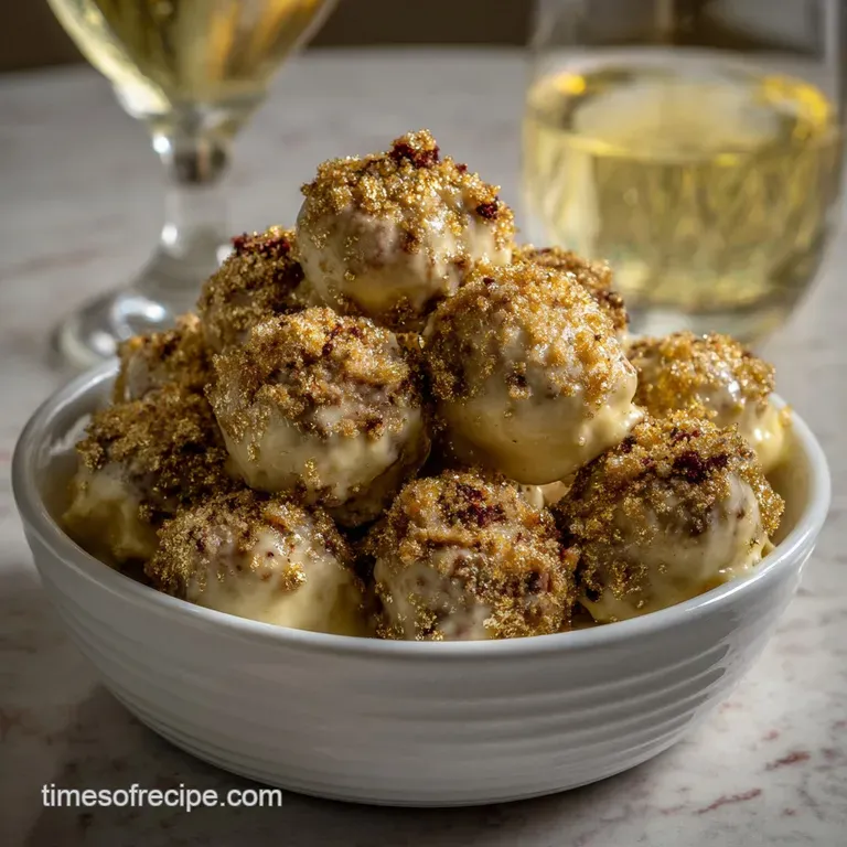 24 MustTry New Years Eve Dessert: Effervescent Chocolate Truffles