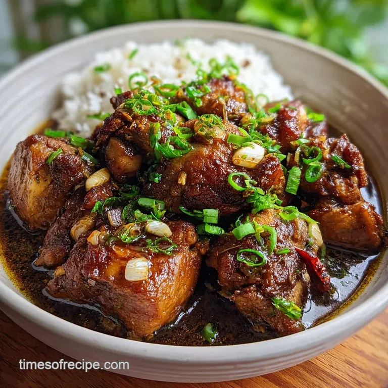 Chicken Adobo: Chef Quality Recipe