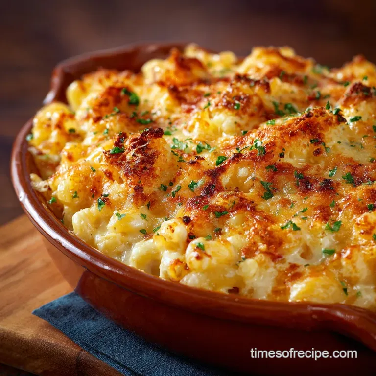 Chickfila Mac and Cheese: the Seriously Smooth Baked Three-Cheese Copycat presentation