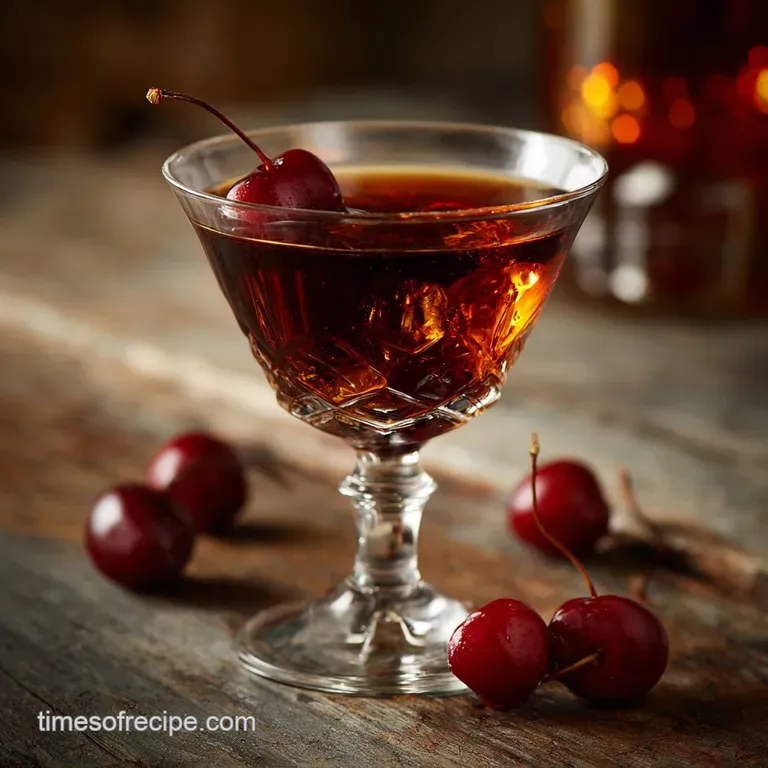 Black Manhattan: A Bold and Bittersweet Revival using Amaro