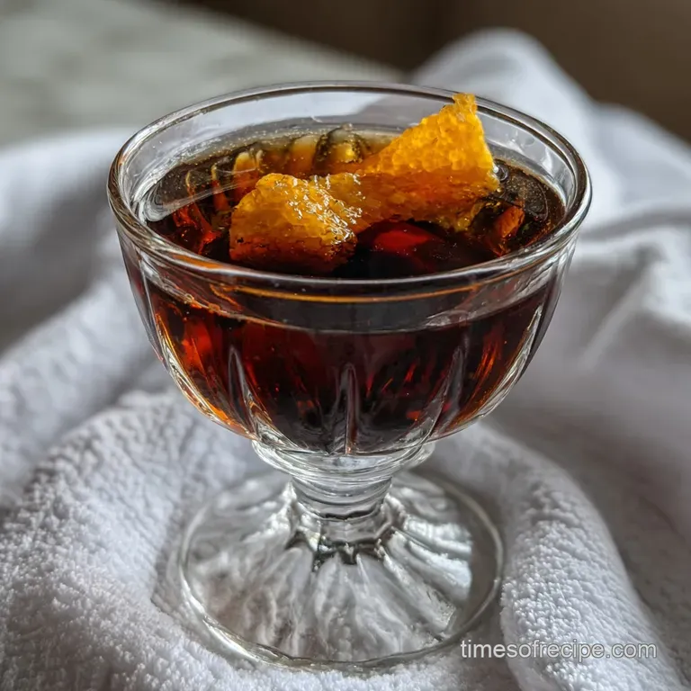 Hanky Panky Cocktail: The Classic Gin Aperitivo