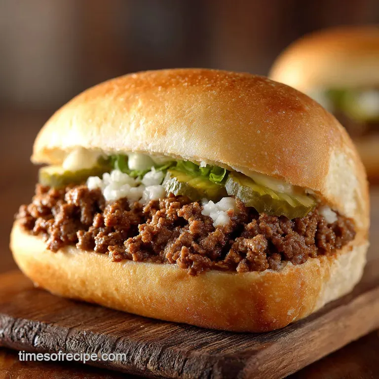 Maid Rite Sandwich: The Classic Loose Meat Diner Favorite