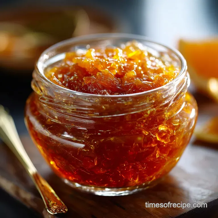 Orange Marmalade: Classic Seville Preserve (The Bitter-Sweet Standard) presentation