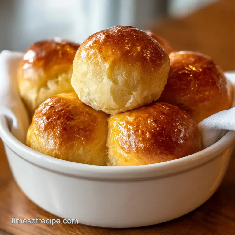 Texas Roadhouse Rolls Recipe Copycat: Pillowy and Buttery