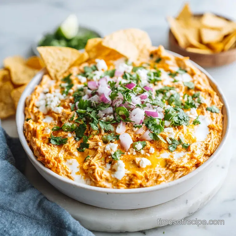 Chicken Enchilada Dip Recipe: Creamy & Spiced
