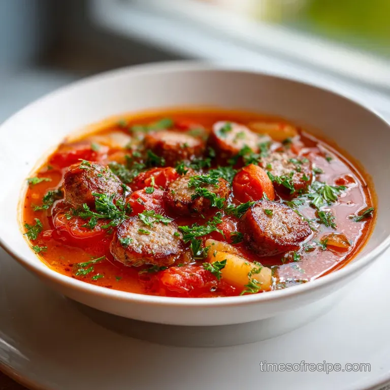A rustic ceramic bowl filled with steaming, creamy soup topped with parmesan and fresh parsley.