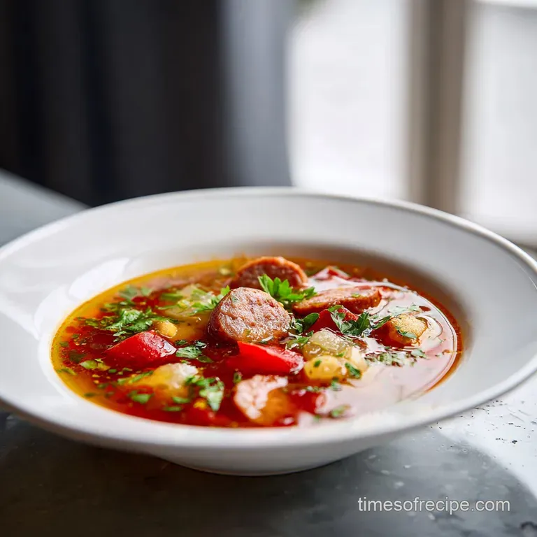 Creamy Italian Sausage Soup: Hearty and Bold