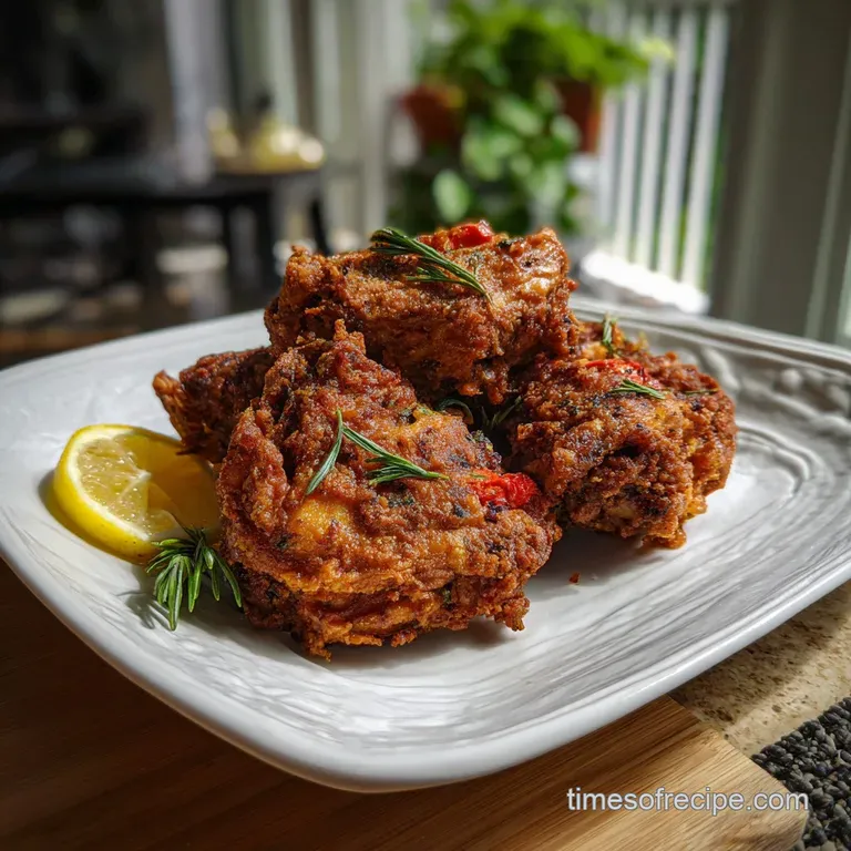Easy Chicken in Air Fryer: Crispy & Juicy presentation