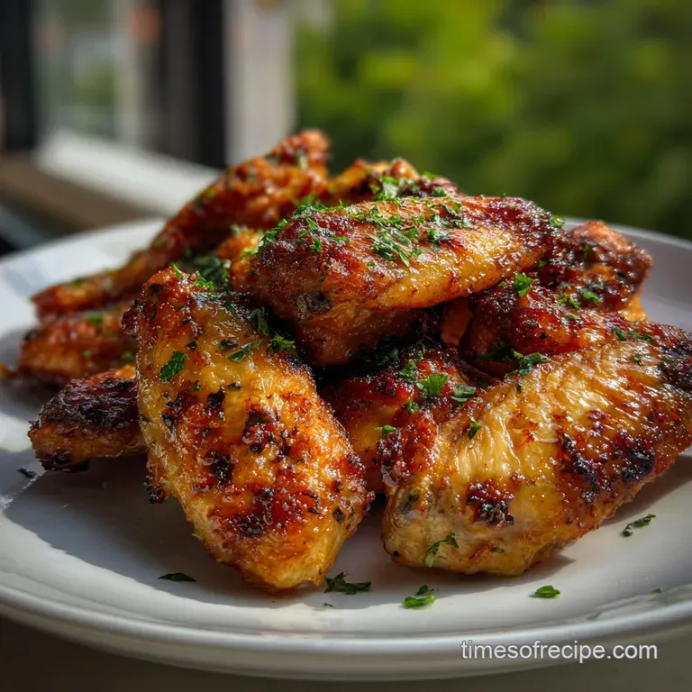 The Ultimate Crispy Air Fryer Chicken Wings Recipe