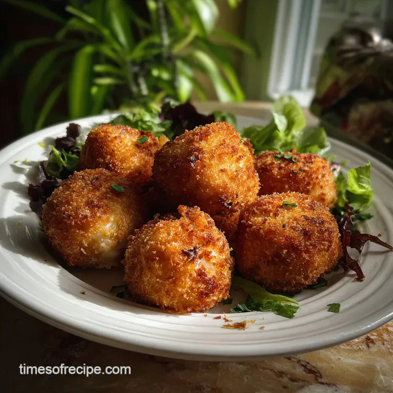 Crispy Cacio e Pepe Arancini | Instant Party Magic