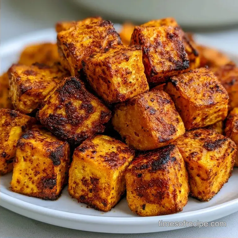 Crispy Roasted Sweet Potatoes with Cornstarch