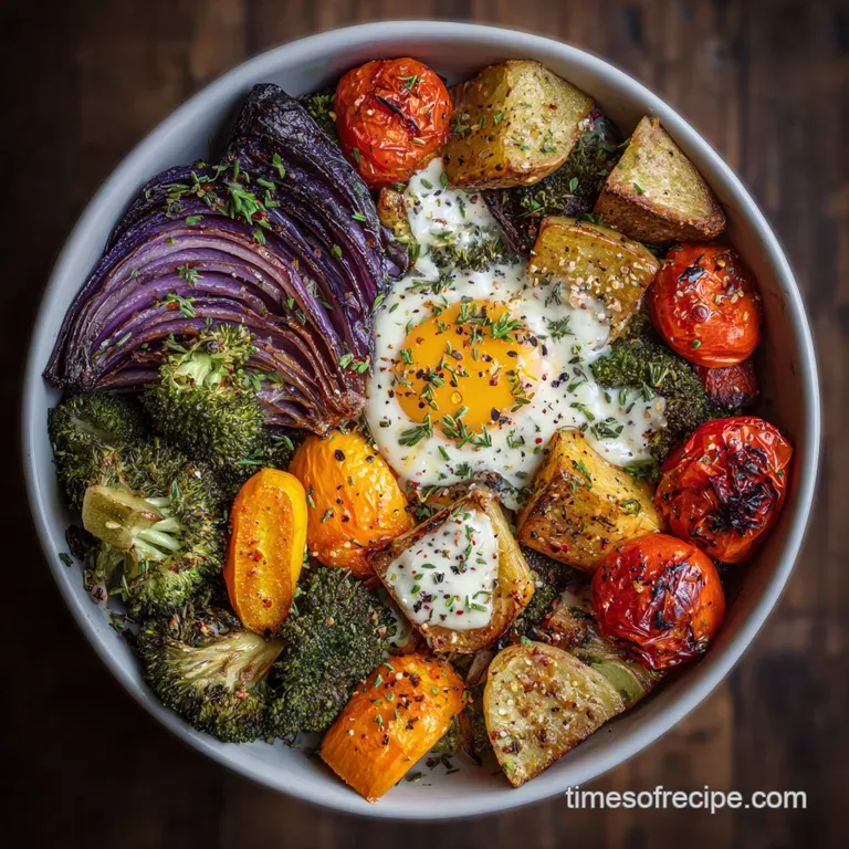 Daniel Fast Roasted Vegetables Meal