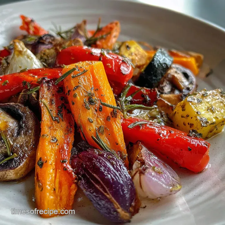 Daniel Fast Recipe with Roasted Vegetables