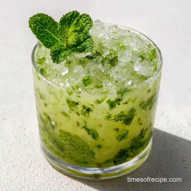 Disneyland Mint Julep Copycat: Frosty and Refreshing