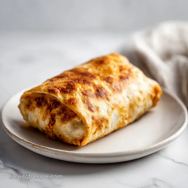 Chicken Chimichangas: Crispy and Creamy