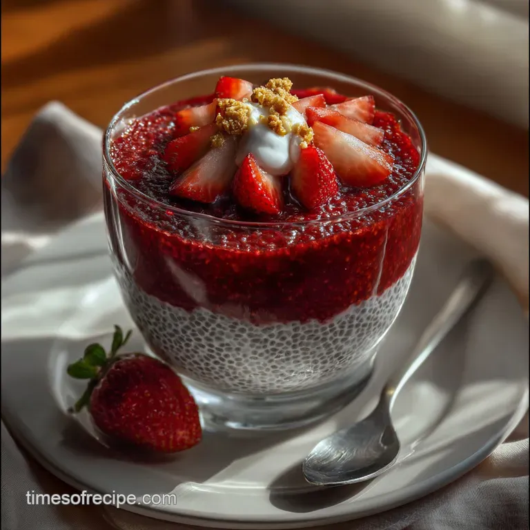 The Best Chia Pudding Recipe for Breakfast presentation