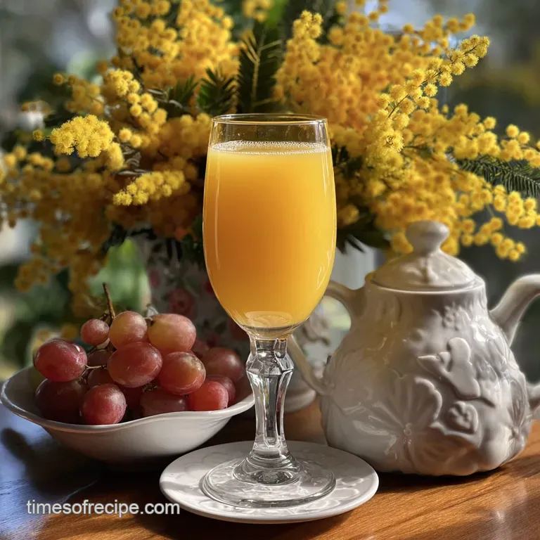 The Perfect 1:1 Ratio Mimosa Recipe