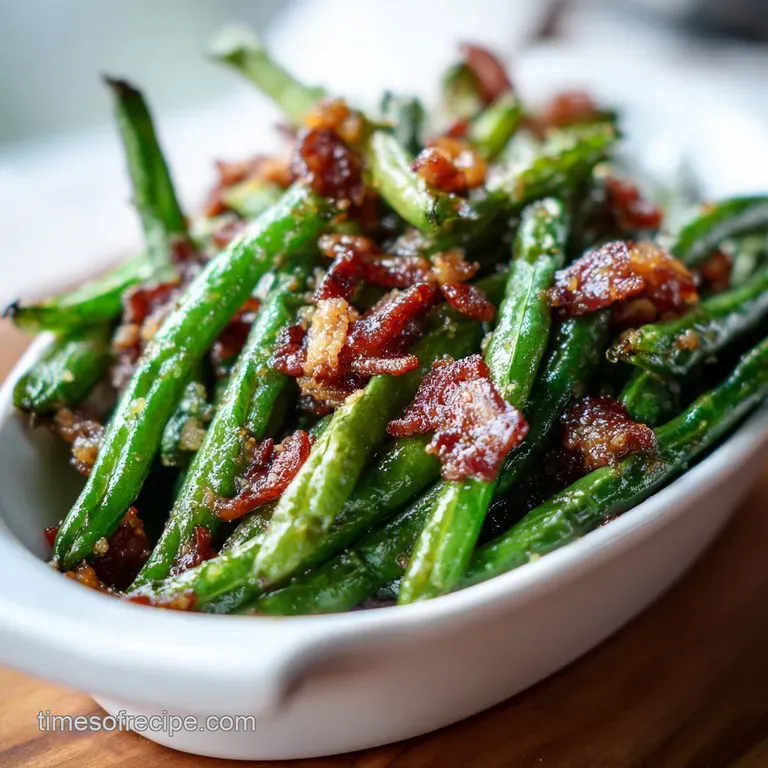 Crack Green Beans Recipe Easy Side with Bacon