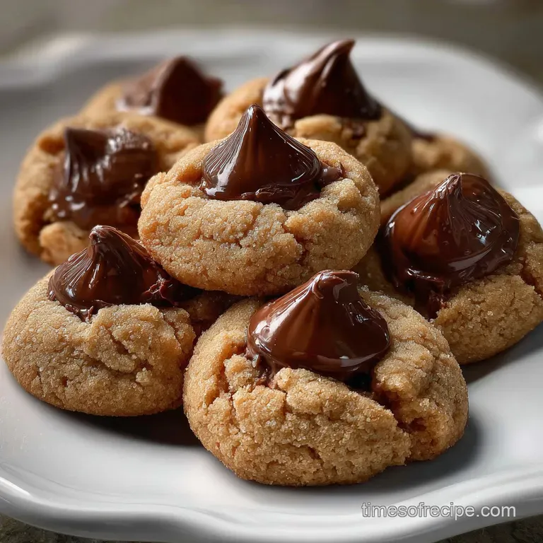 Hershey Kiss Cookies: The Ultimate Peanut Butter Blossom