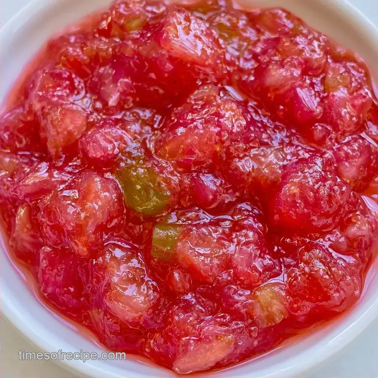 Easy Rhubarb Jam Recipe: Bright and Glossy