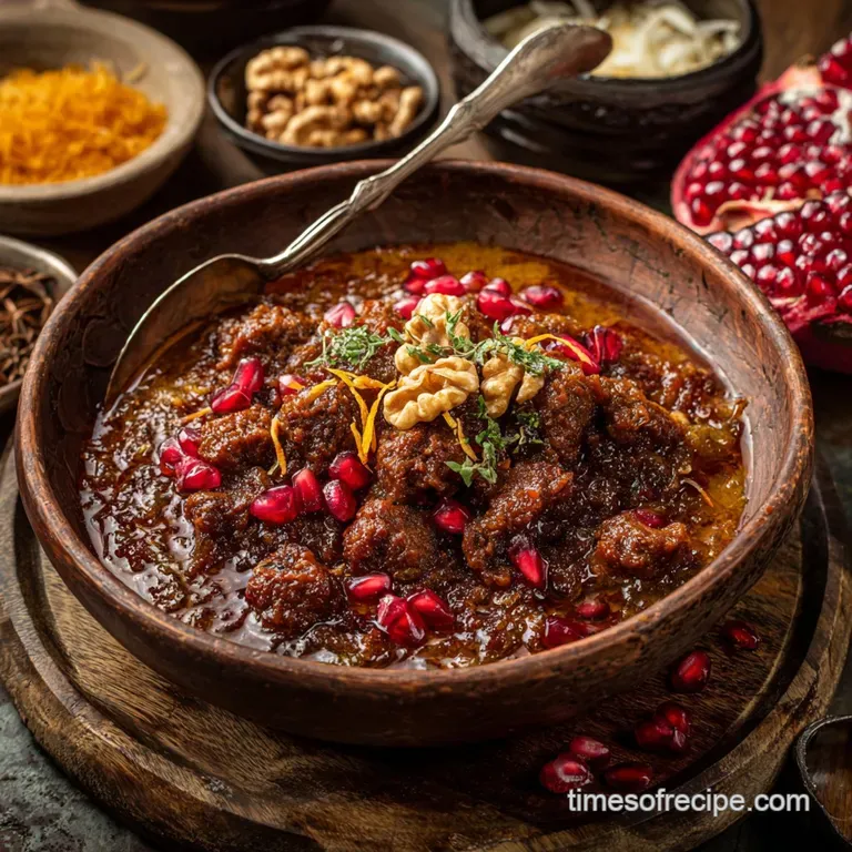 Persian Cuisine Recipes: Fesenjān Masterpiece